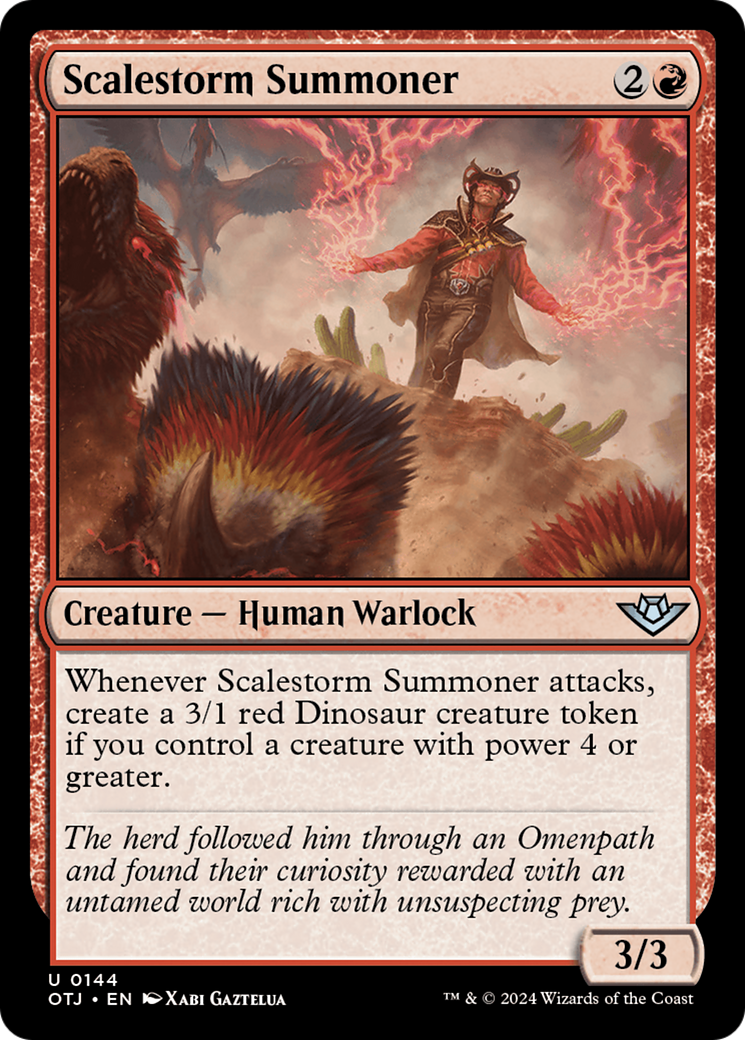 Image of Scalestorm Summoner [Outlaws of Thunder Junction]