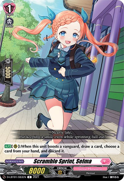 Image of Scramble Sprint, Selma (D-LBT01/083EN) [Lyrical Melody]