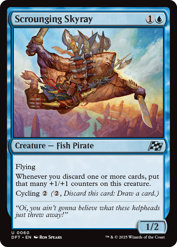 Image of Scrounging Skyray [Aetherdrift]