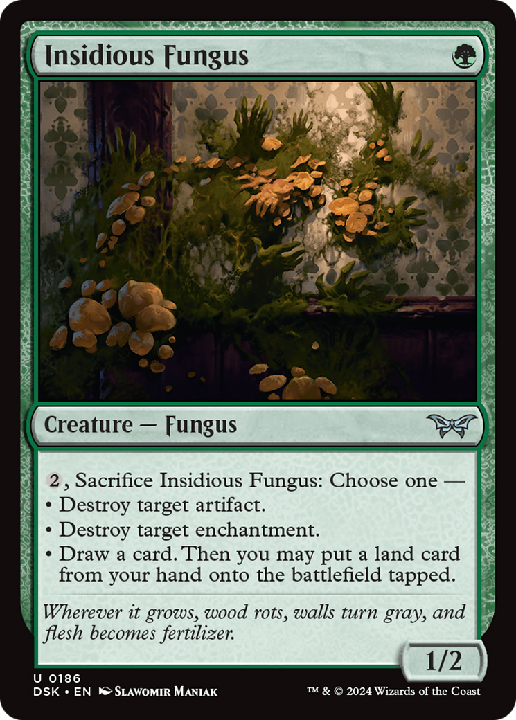 Image of Insidious Fungus [Duskmourn: House of Horror]