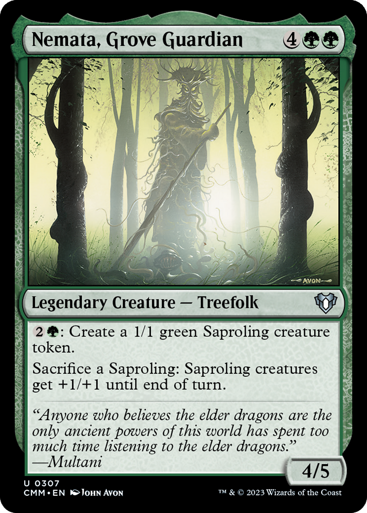Image of Nemata, Grove Guardian [Commander Masters]