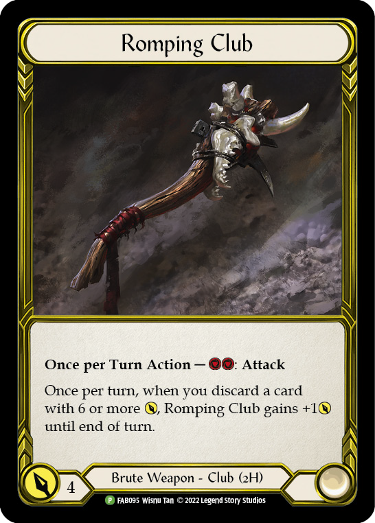 Image of Romping Club (Golden) [FAB095] (Promo)  Cold Foil