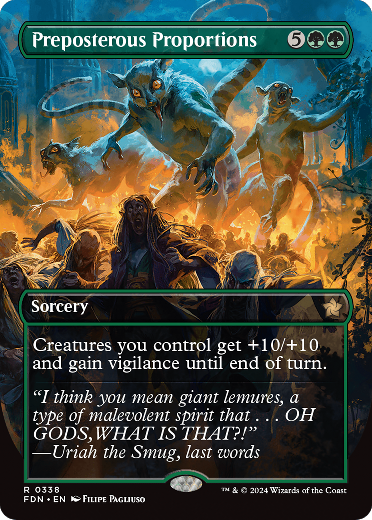 Image of Preposterous Proportions (Borderless) [Foundations]