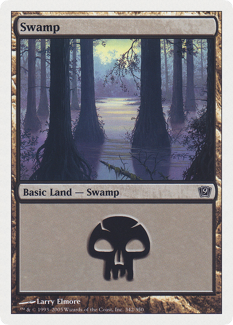 Image of Swamp (342) [Ninth Edition]
