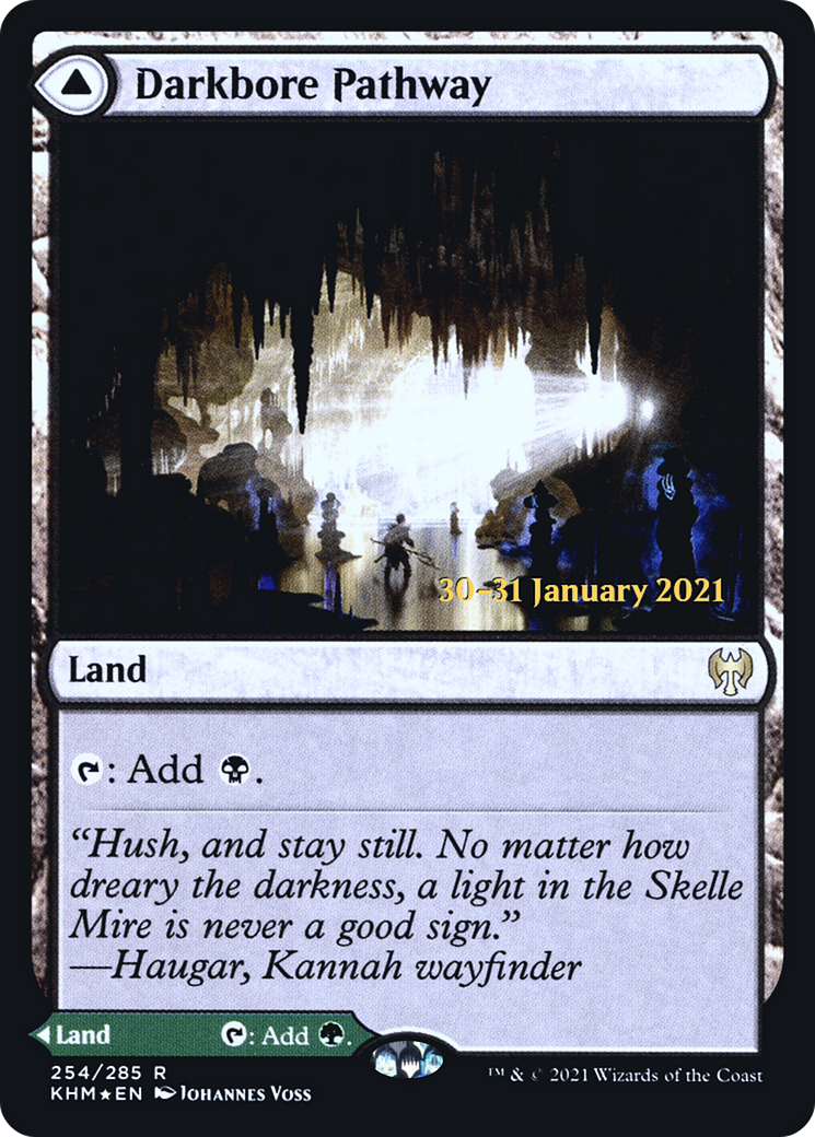 Image of Darkbore Pathway // Slitherbore Pathway [Kaldheim Prerelease Promos]
