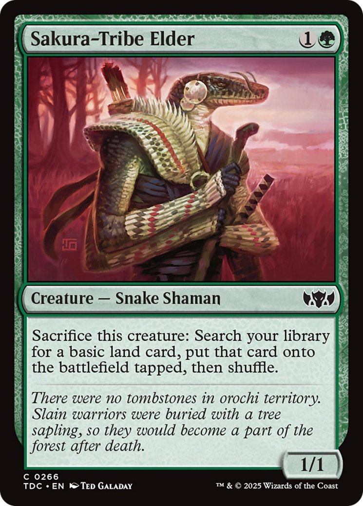 Image of Sakura-Tribe Elder [Tarkir: Dragonstorm Commander]