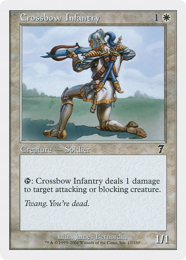 Image of Crossbow Infantry [Seventh Edition]