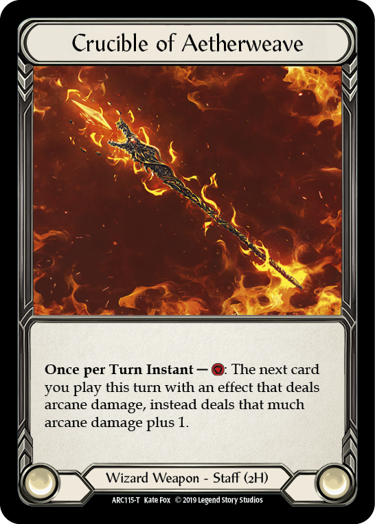 Image of Dash // Crucible of Aetherweave [ARC002-T // ARC115-T] (Arcane Rising)  1st Edition Normal