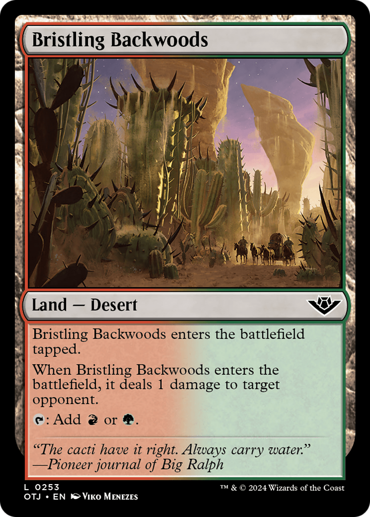 Image of Bristling Backwoods [Outlaws of Thunder Junction]
