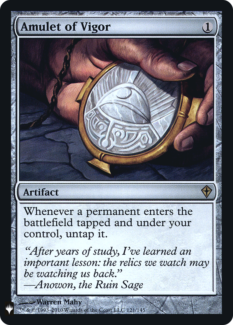 Image of Amulet of Vigor [Mystery Booster]
