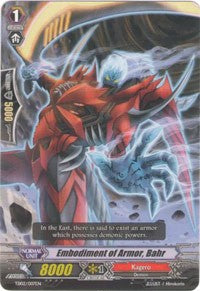 Image of Embodiment of Armor, Bahr (TD02/007EN) [Trial Deck 2: Dragonic Overlord]