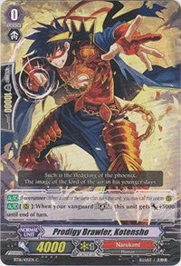 Image of Prodigy Brawler, Kotensho (BT16/105EN) [Legion of Dragons and Blades ver.E]