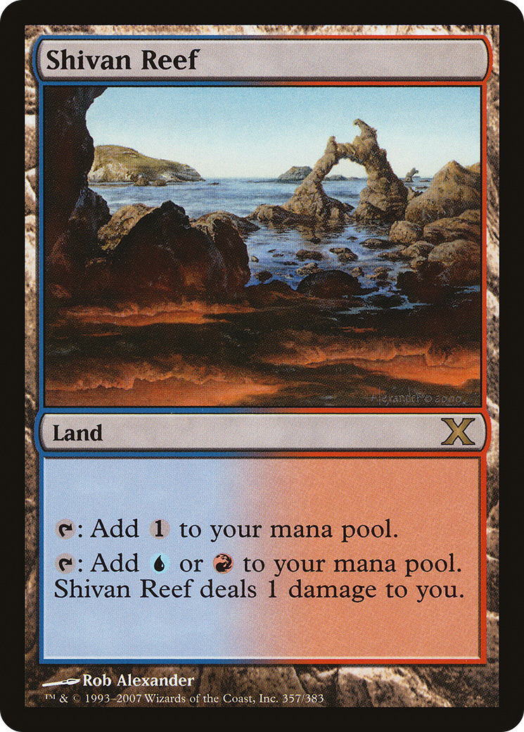 Image of Shivan Reef [Tenth Edition]