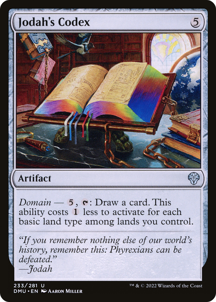 Image of Jodah's Codex [Dominaria United]