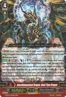 Image of Interdimensional Dragon, Bind Time Dragon (G-BT07/009EN) [Glorious Bravery of Radiant Sword]