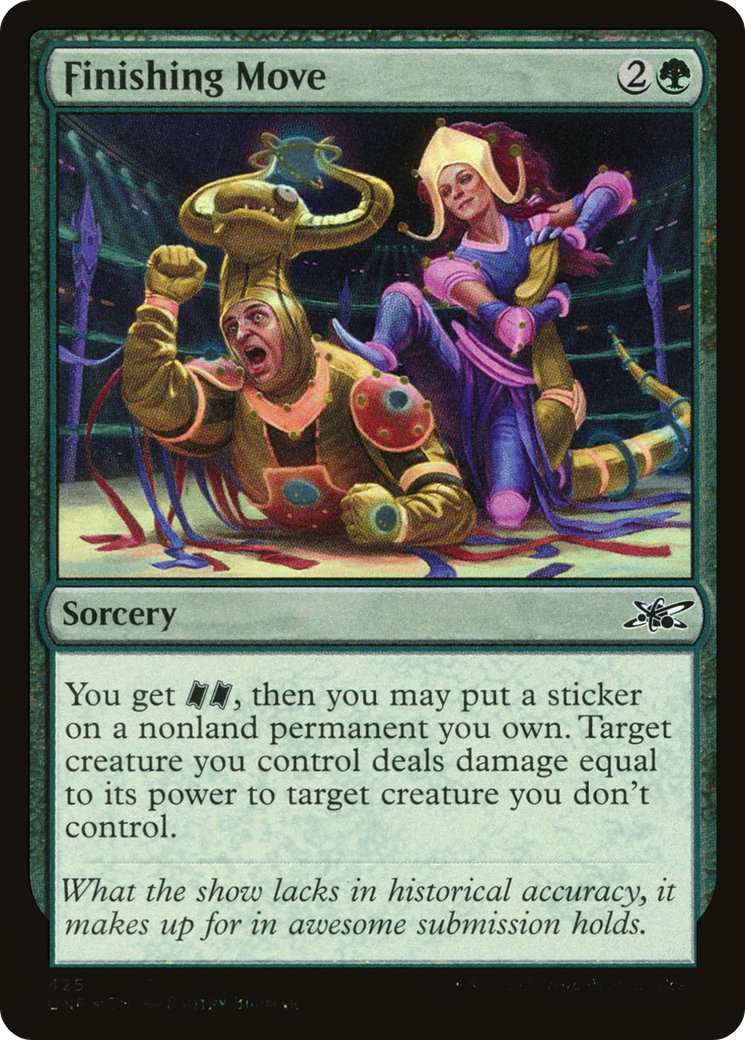 Image of Finishing Move (Galaxy Foil) [Unfinity]