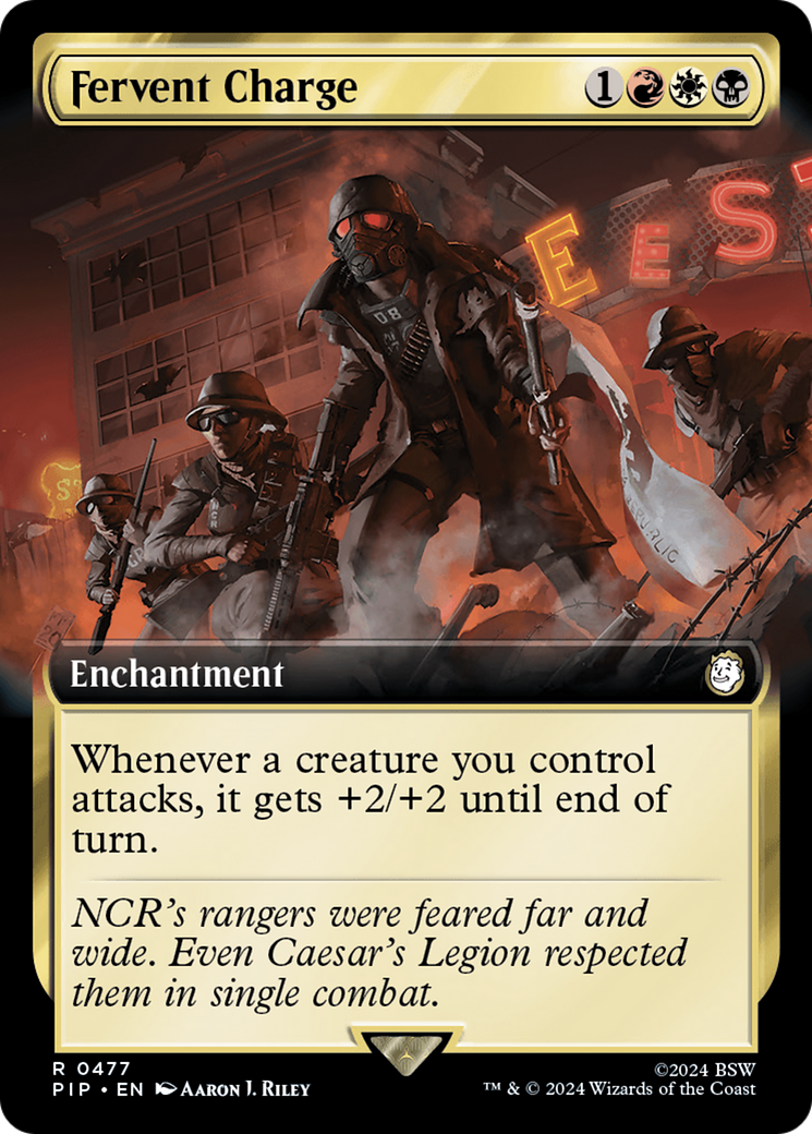Image of Fervent Charge (Extended Art) [Fallout]