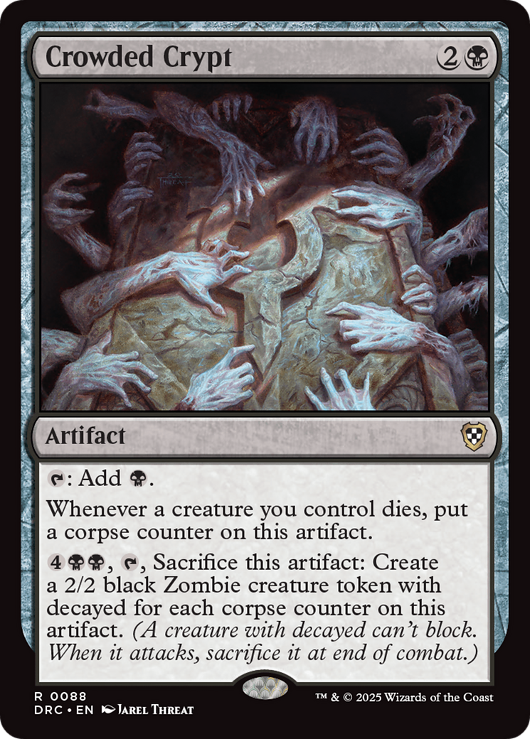 Image of Crowded Crypt [Aetherdrift Commander]