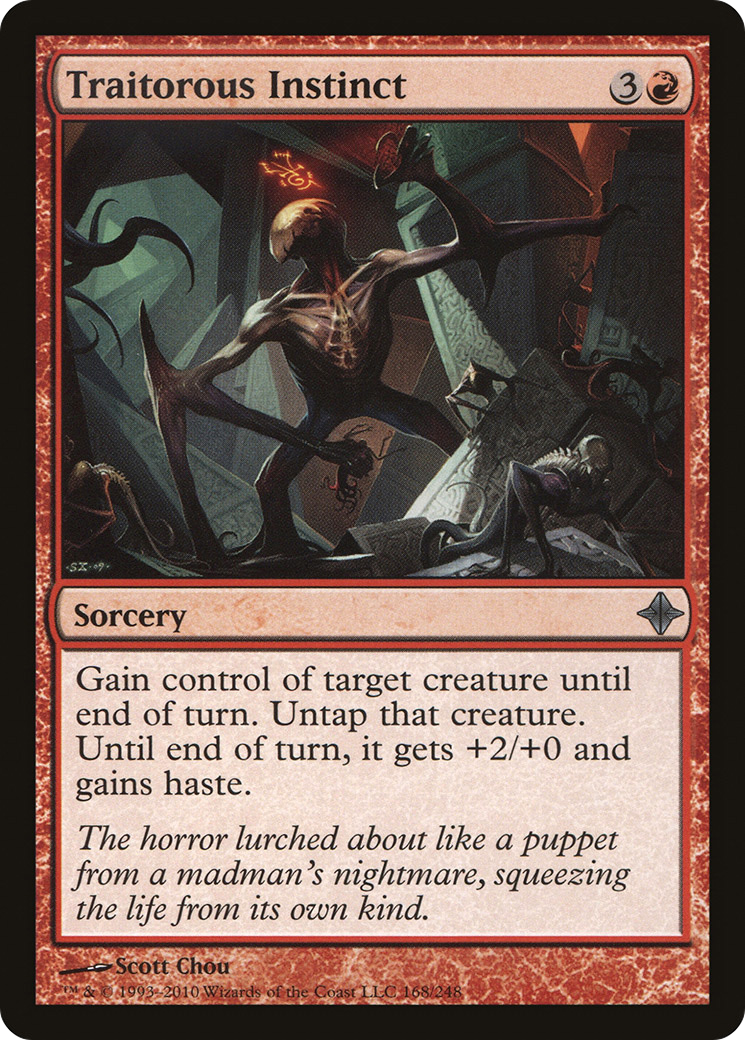 Image of Traitorous Instinct [Rise of the Eldrazi]