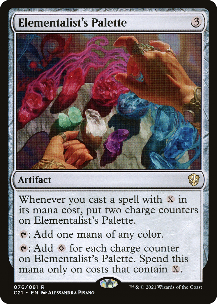 Image of Elementalist's Palette [Commander 2021]
