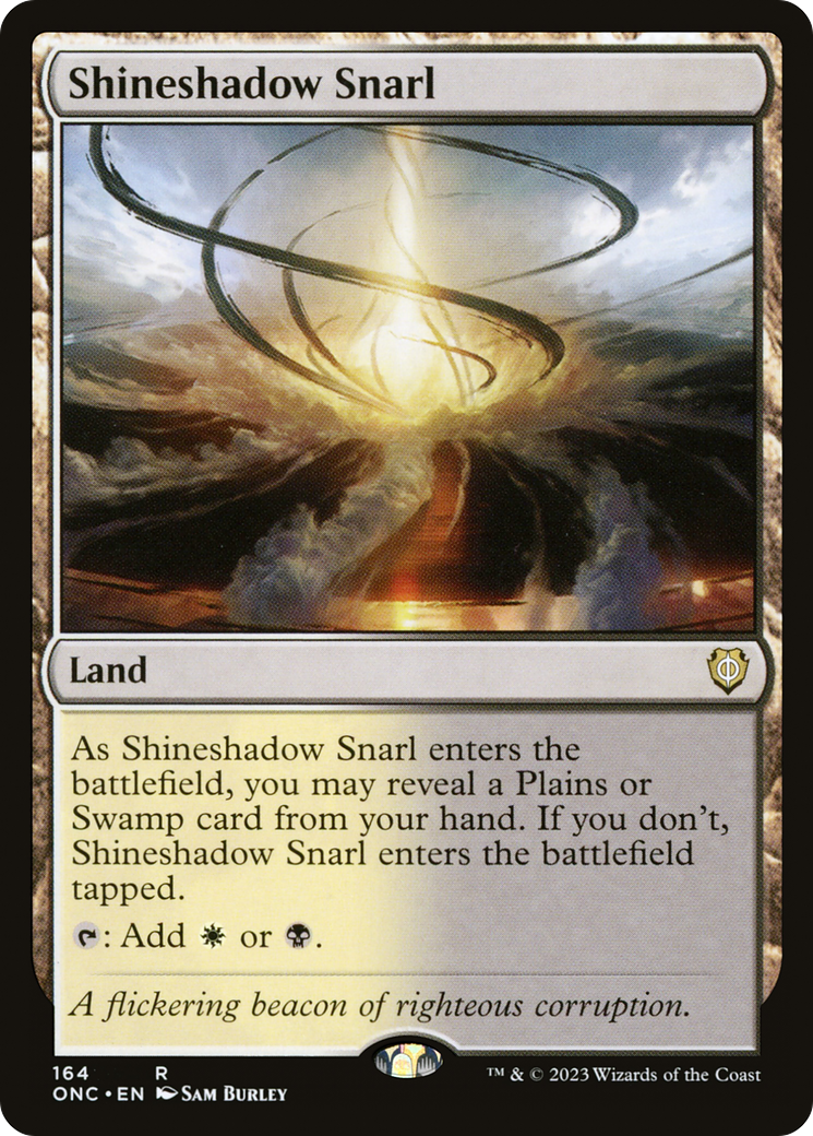 Image of Shineshadow Snarl [Phyrexia: All Will Be One Commander]