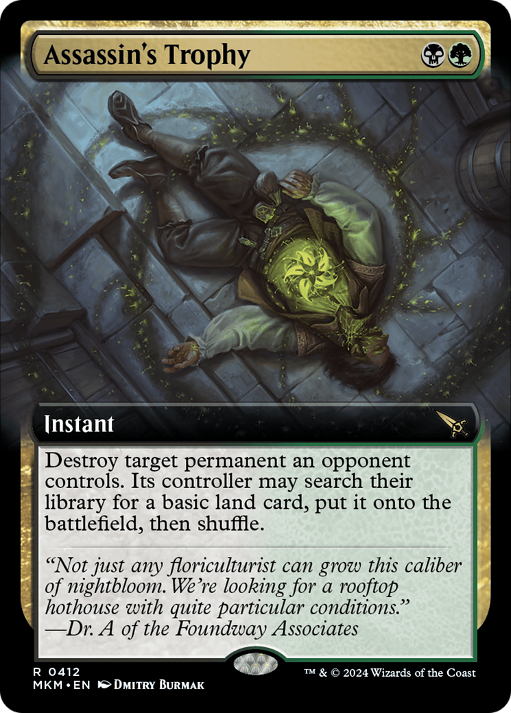 Image of Assassin's Trophy (Extended Art) [Murders at Karlov Manor]