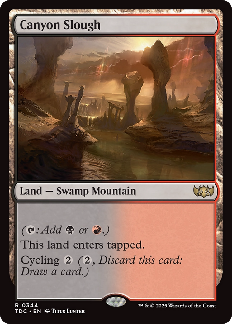 Image of Canyon Slough [Tarkir: Dragonstorm Commander]