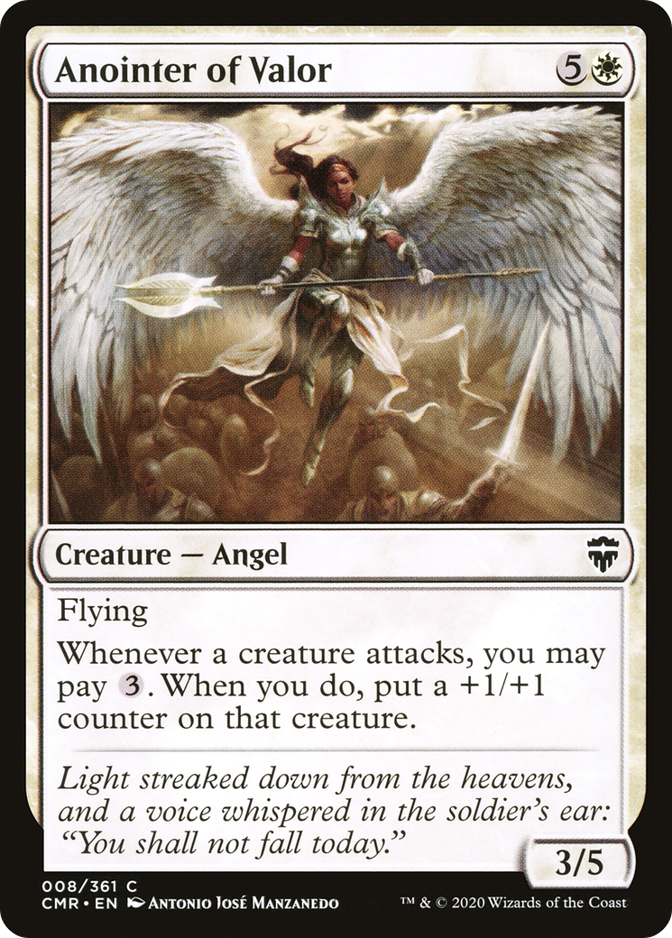 Image of Anointer of Valor [Commander Legends]