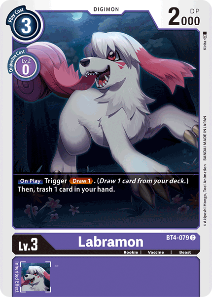 Image of Labramon [BT4-079] [Great Legend]