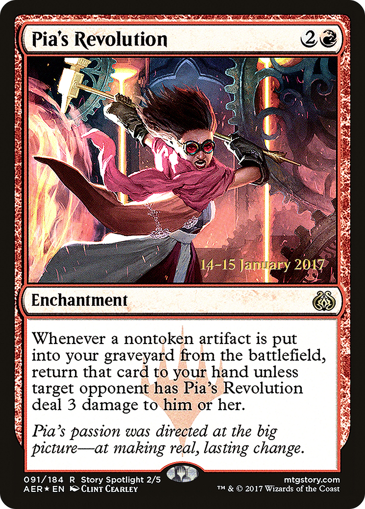 Image of Pia's Revolution [Aether Revolt Prerelease Promos]