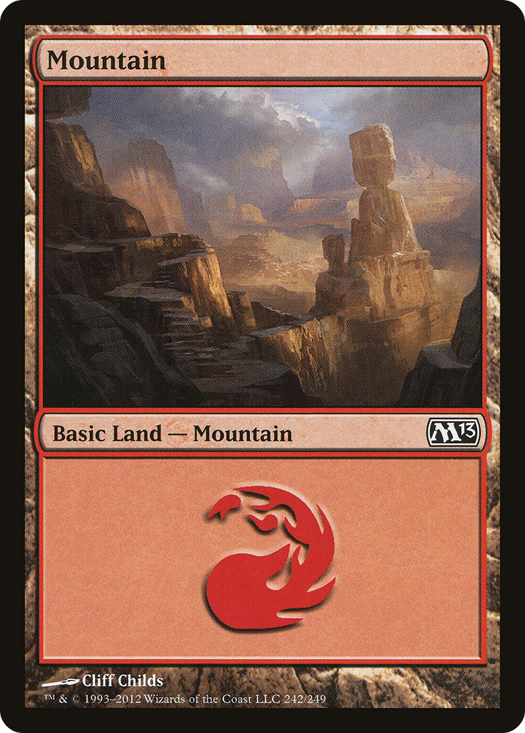 Image of Mountain (242) [Magic 2013]