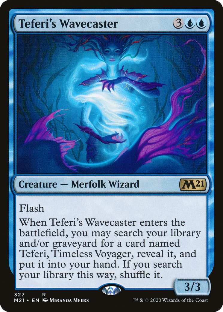 Image of Teferi's Wavecaster [Core Set 2021]