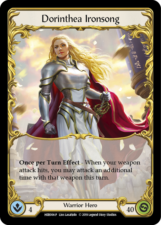 Image of Dorinthea Ironsong [HER004-P] (Promo)  1st Edition Cold Foil