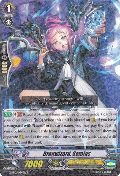 Image of Dragwizard, Semias (G-BT12/034EN) [Dragon King's Awakening]
