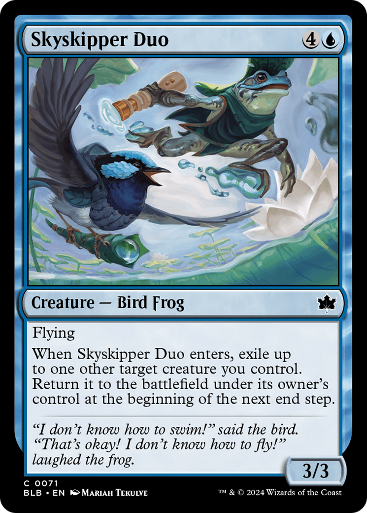 Image of Skyskipper Duo [Bloomburrow]