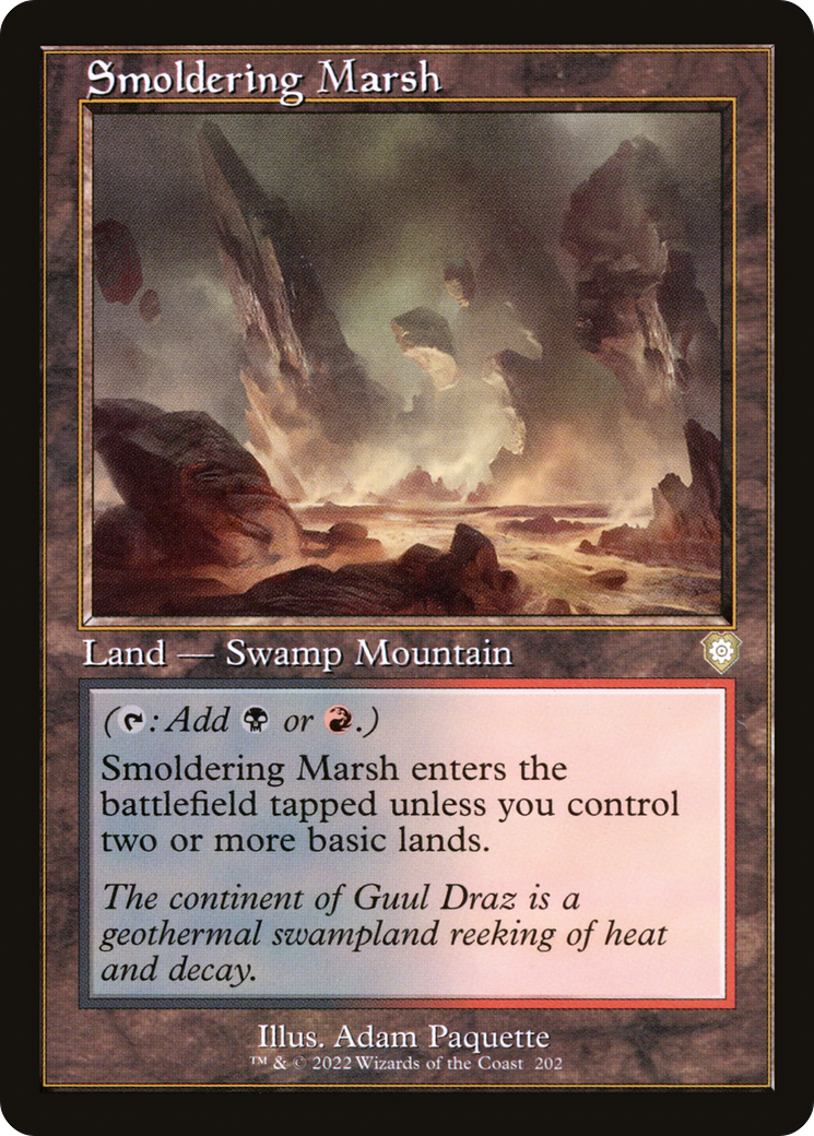 Image of Smoldering Marsh (Retro) [The Brothers' War Commander]