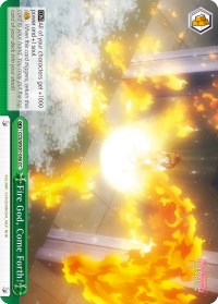 Image of Fire God, Come Forth! (CCS/WX01-056 CC) [Cardcaptor Sakura: Clear Card]
