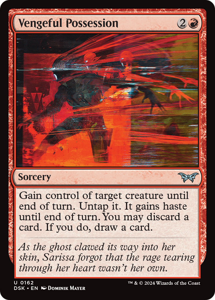 Image of Vengeful Possession [Duskmourn: House of Horror]