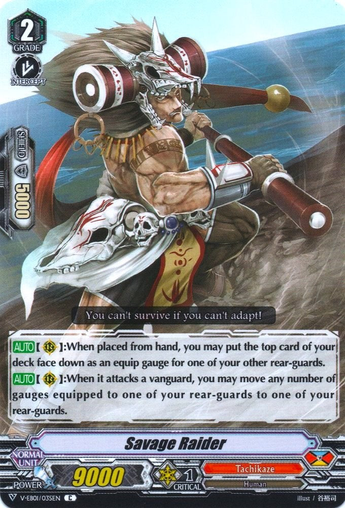 Image of Savage Raider (V-EB01/035EN) [The Destructive Roar]