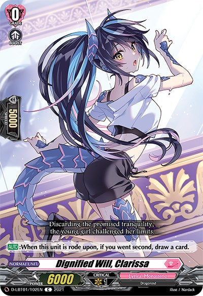 Image of Dignified Will, Clarissa (D-LBT01/102EN) [Lyrical Melody]