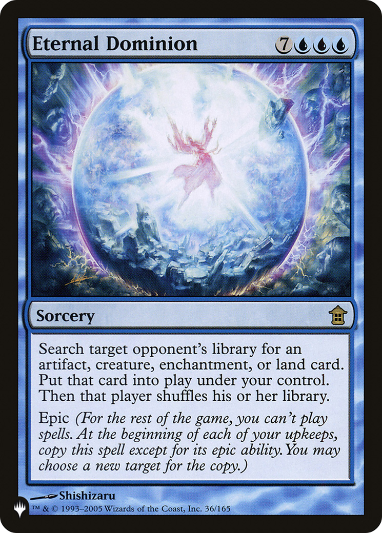 Image of Eternal Dominion [The List]