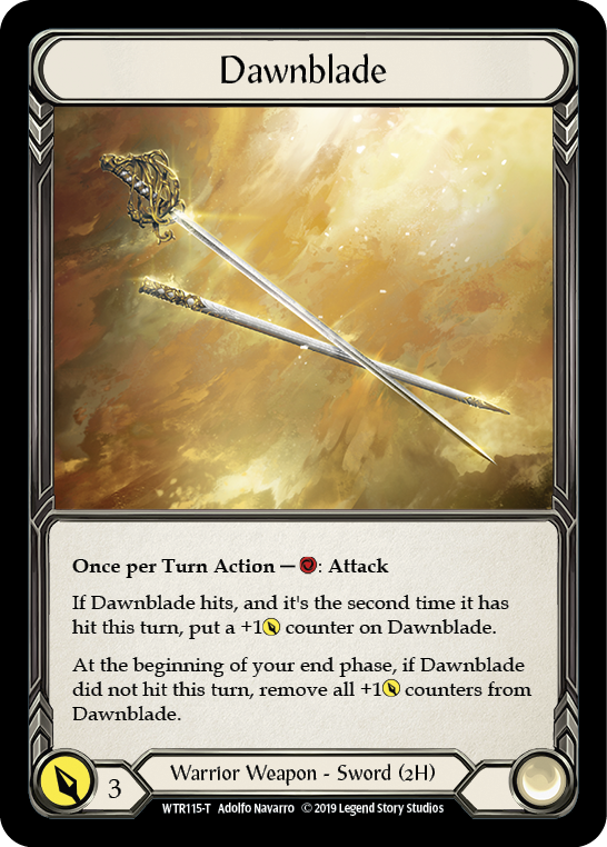 Image of Dawnblade // Quicken [WTR115-T // WTR225-T] (Welcome to Rathe)  Alpha Print Normal