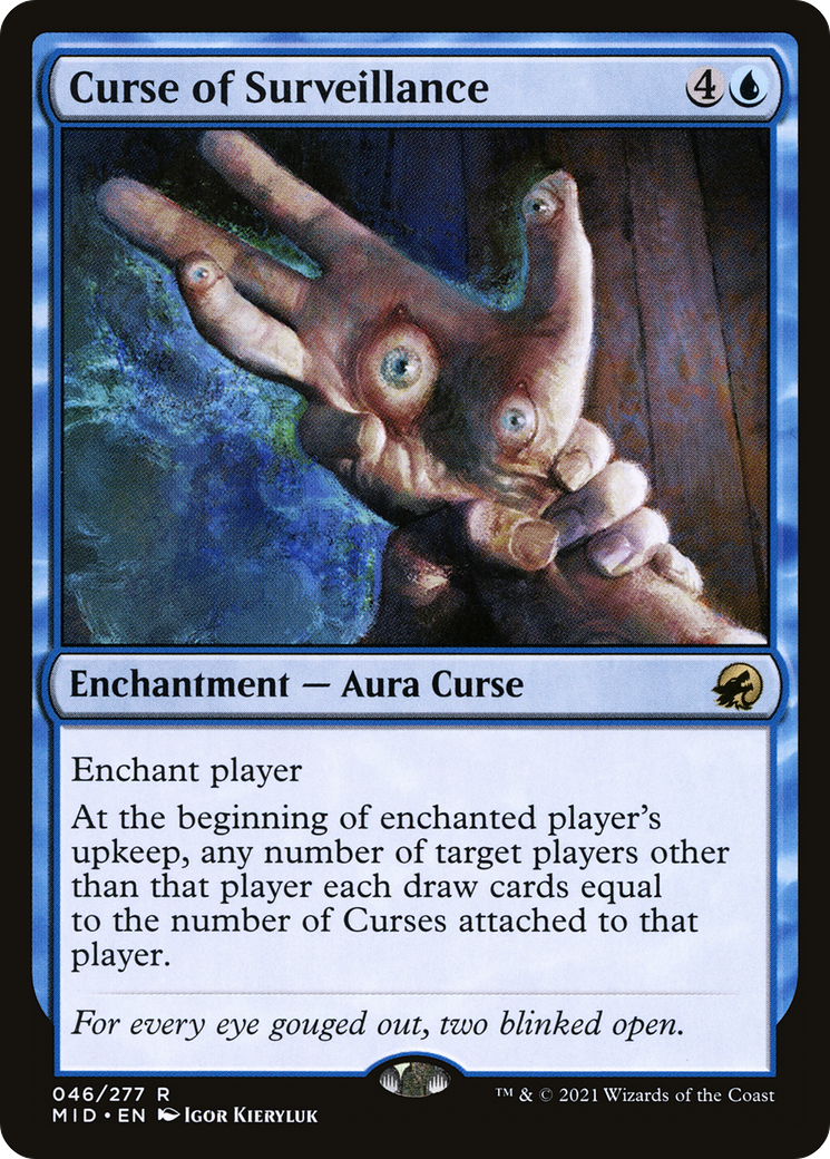 Image of Curse of Surveillance [Innistrad: Midnight Hunt]