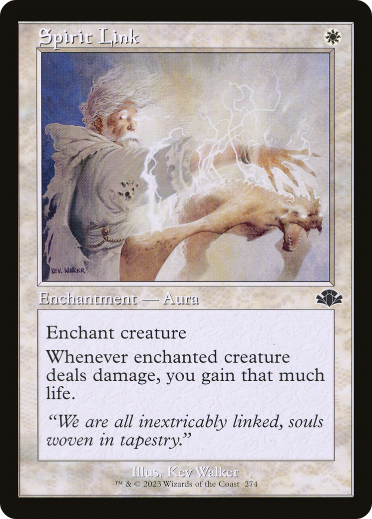 Image of Spirit Link (Retro) [Dominaria Remastered]