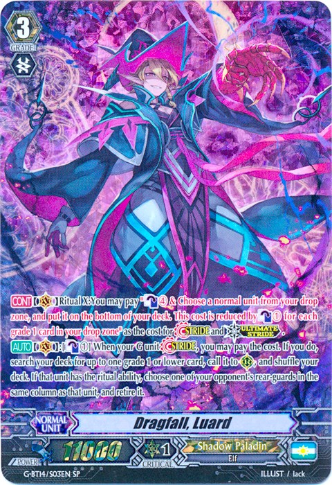 Image of Dragfall, Luard (G-BT14/S03EN) [Divine Dragon Apocrypha]