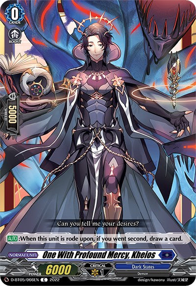 Image of One With Profound Mercy, Kheios (D-BT05/066EN) [Triumphant Return of the Brave Heroes]