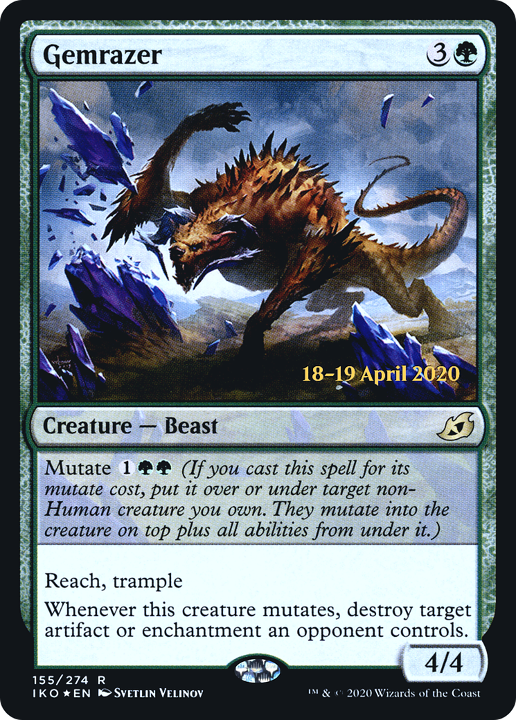 Image of Gemrazer [Ikoria: Lair of Behemoths Prerelease Promos]