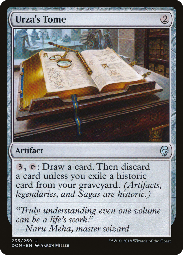 Image of Urza's Tome [Dominaria]