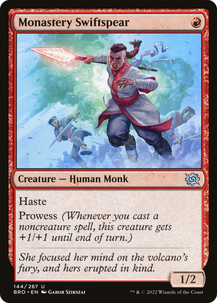Image of Monastery Swiftspear [The Brothers' War]