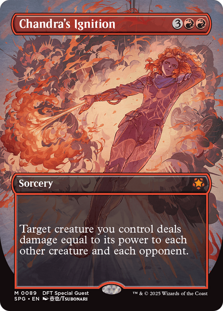 Image of Chandra's Ignition (Borderless) [Aetherdrift Special Guests]